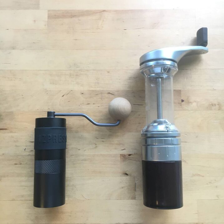 A review of the 1Zpresso JX manual coffee grinder GreenestBean
